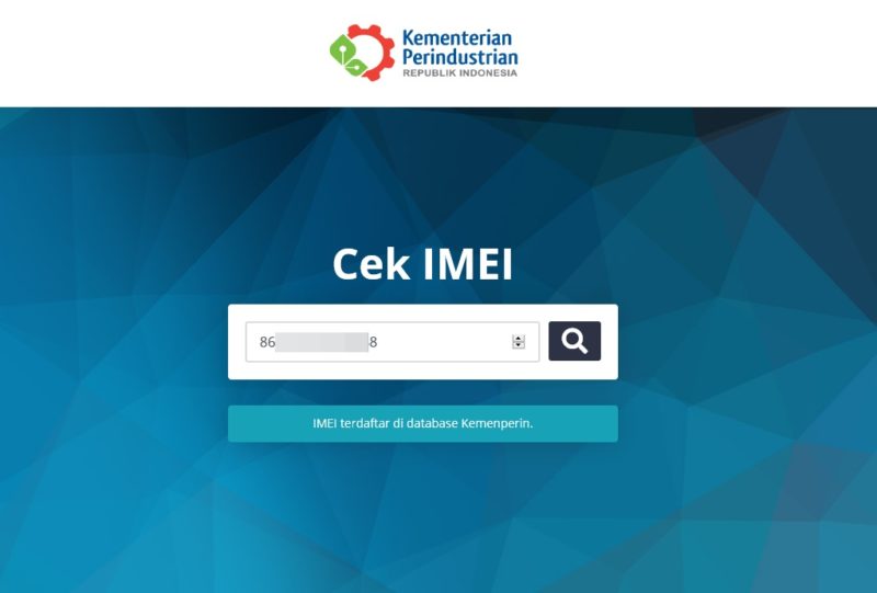 Cek IMEI