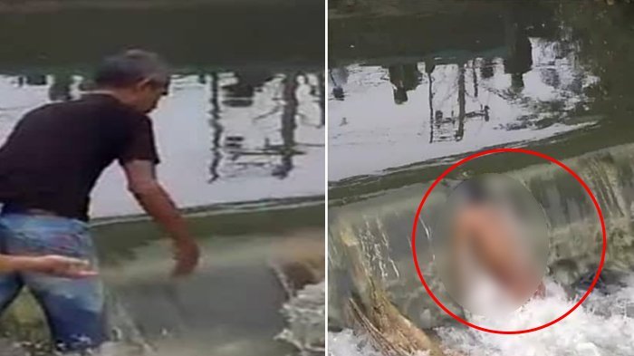 Dikira Mayat Terbawa Arus Sungai, Ternyata Pria Ini Lagi Keasikan Mandi! Dafunda Gokil