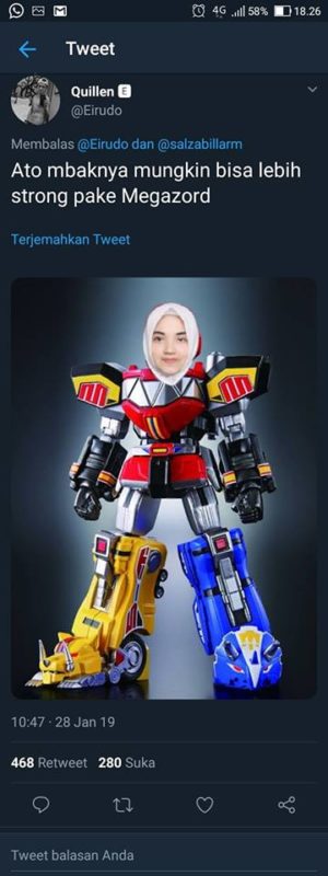 Editan Konyol Padahal Mbak Nya Minta Tolong! Dafunda Gokil