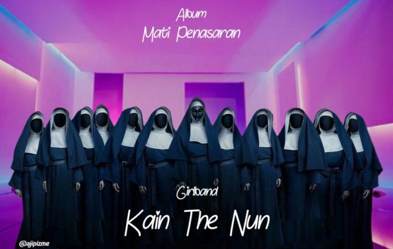 Enggak Ada Seremnya, 10 Meme Film The Nun Ini Dijamin Bikin Ngakak! The None Kain The Nun