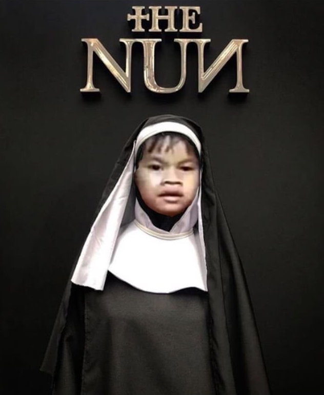 Enggak Ada Seremnya, 10 Meme Film The Nun Ini Dijamin Bikin Ngakak! The None The Nun