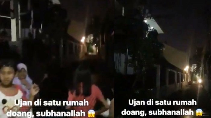 Heboh! Hujan Hanya Guyur 1 Rumah Di Depok, Disangka Mukjizat Eh Tapi Malah Bikin Ngakak! Dafunda