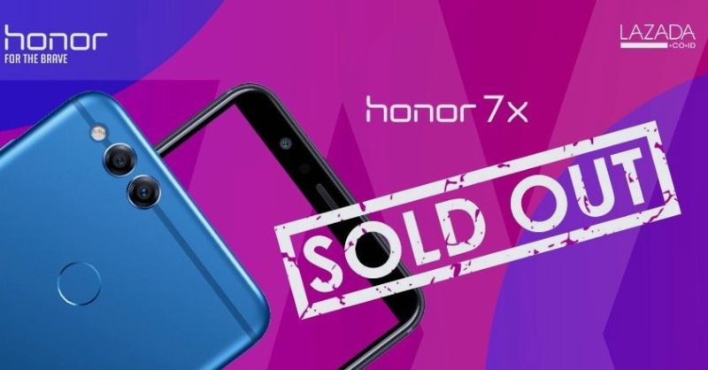 Honor 7x Penjualan Smartphone Tercepat