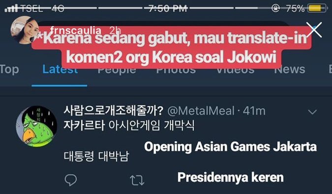 Ikut Bangga, Inilah 10 Pujian Warga Korea Selatan Tentang Aksi Presiden Jokowi Di Pembukaan Asian Games 2018! Jokowi Kerne