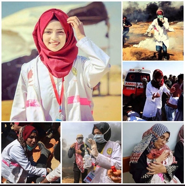 Inilah 8 Pesona Razan Al Najjar, Medis Cantik Palestina Yang Ditembak Tentara Israel! Ditembak Tentara Israel