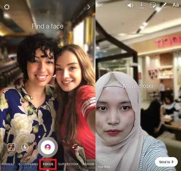 Instagram Focus Aplikasi Video Bokeh Min