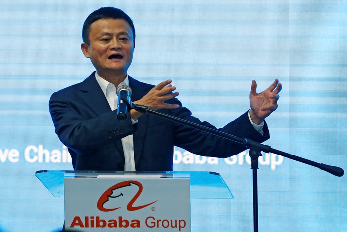 Jack Ma adalah Pendiri Alibaba, salah satu perusahaan teknologi terbesar di China.