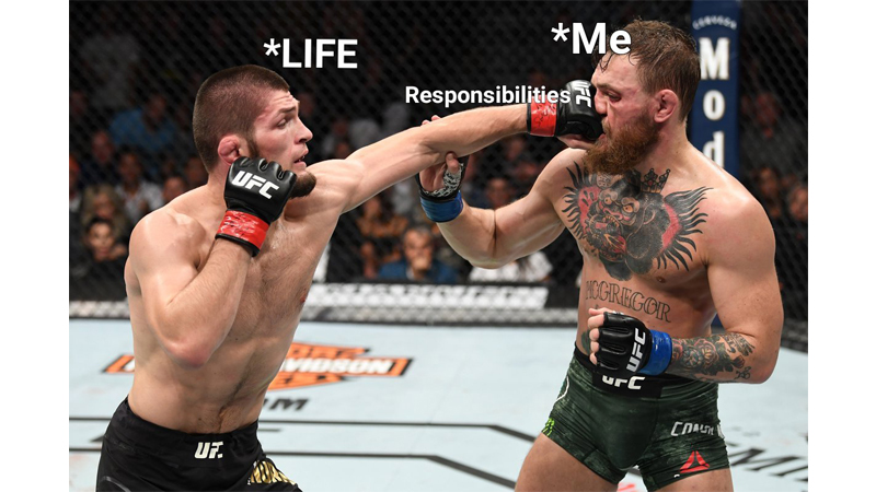 Karma Is Real, 10 Meme Lucu Kekalahan Memalukan McGregor Vs Khabib Nurmagomedov Ini Bikin Ngakak! 4