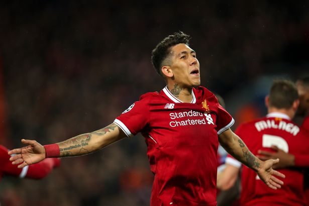 Liverpool V AS Roma UEFA Champions League Semi Final Leg One