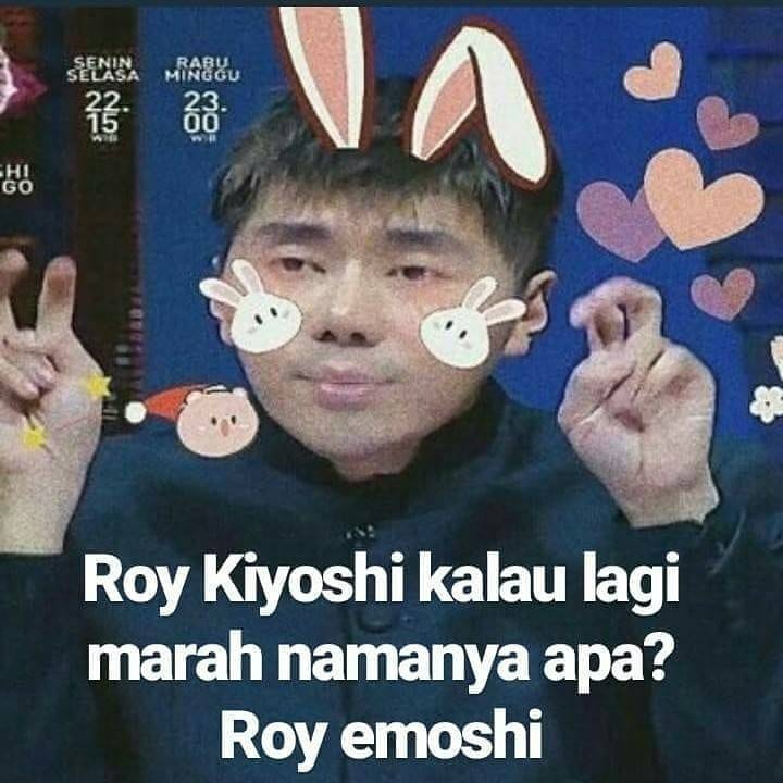 Lucu Banget, 7 Plesetan Nama Roy Kiyoshi Ini Bakal Bikin Puasa Kalian Tak Terasa! Roy Emoshi