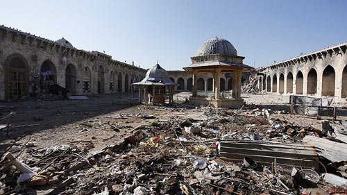 Mengerikan! Inilah Kisah Tragis Dibalik Keindahan 10 Tempat Ibadah Terkenal Di Dunia, Penasaran Masjid Agung Aleppo