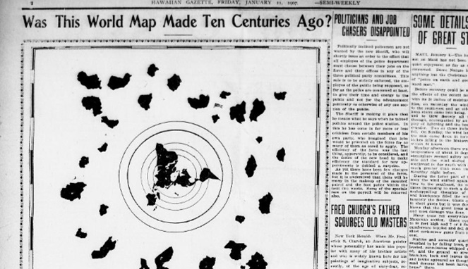 Misteri Tembok Es Antartika Yang Disembunyikan Pemerintah Amerika Dari Mata Dunia, Ada Apa Peta Bumi Datar Kuno Yang Misterius