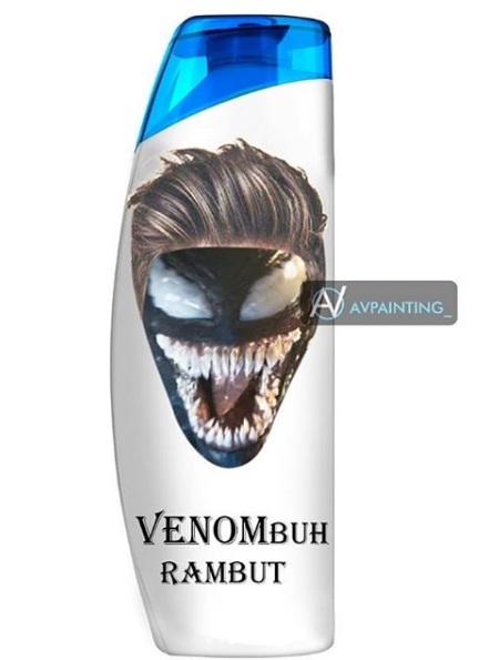 Ngakak, 10 Meme Lucu Venom Ini Bikin Kalian Pengen Nonton Film Nya! Sampo