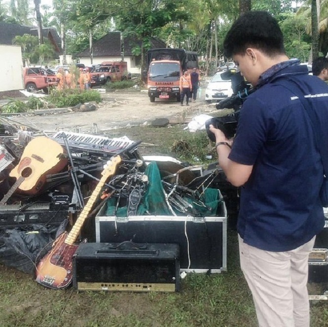 Sedih Banget, Inilah 6 Potret Sisa Konser Terakhir Seventeen! Tsunami Banten