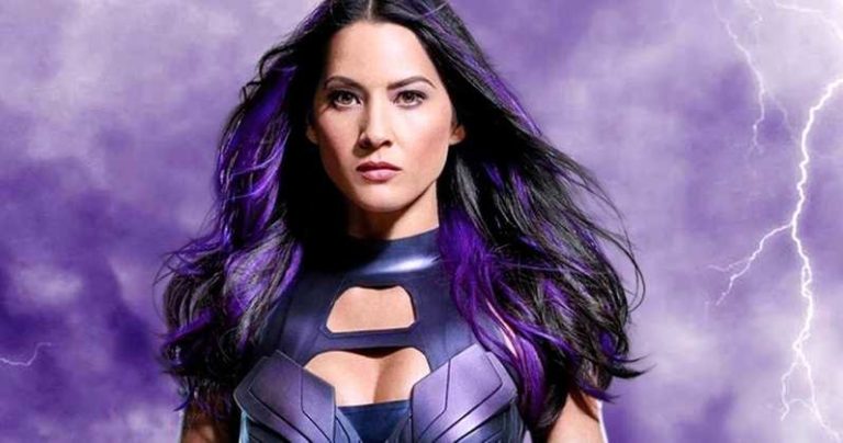 X Men Apocalypse Olivia Munn Psylocke Bruises Photo