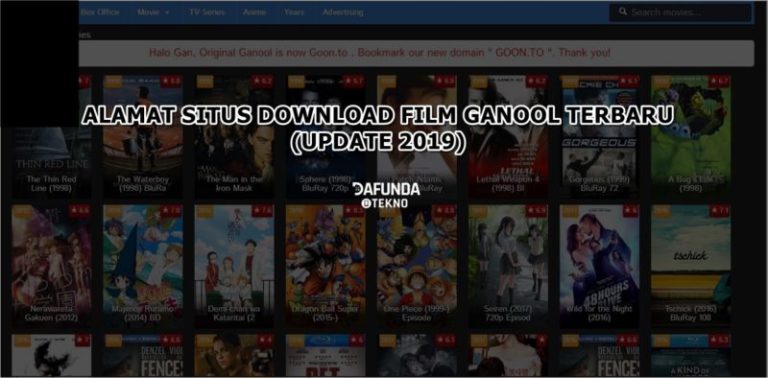 Alamat Ganool Terbaru 2019