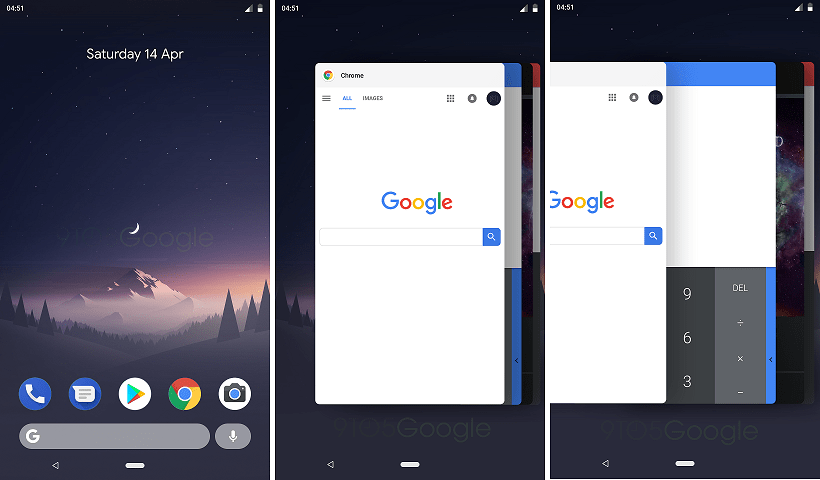 Android P Navigation Ui