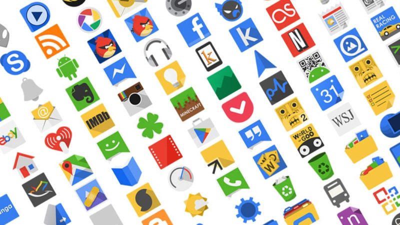 Aplikasi Ikon Bergulir Android