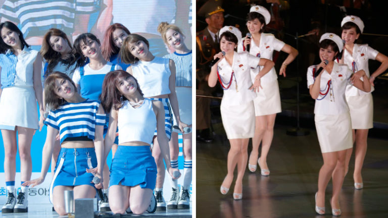 Bagai Bumi dan Langit, Inilah 5 Perbedaan Girlband korea Utara dengan Korea Selatan, Bikin Syok Berat!