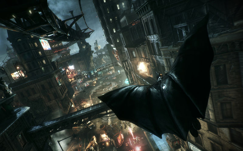 Batman Arkham Knight Flying