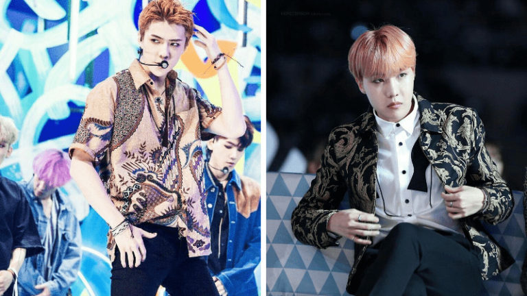 Bikin Klepek-klepek, Beginilah Gaya 10 Idol K-Pop Saat Menggunakan Batik! 8 Bikin Klepek-klepek, Beginilah Gaya 10 Idol K-Pop Saat Menggunakan Batik!