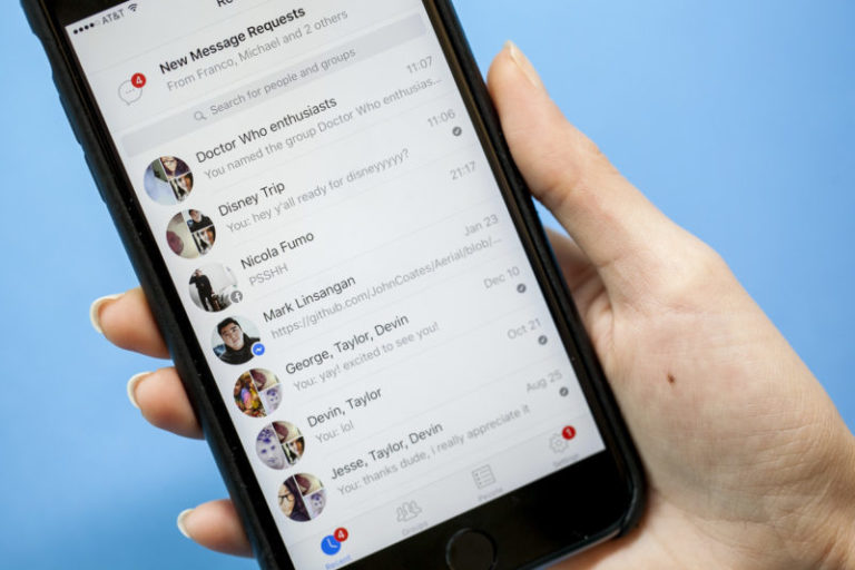 Bug Facebook Messenger