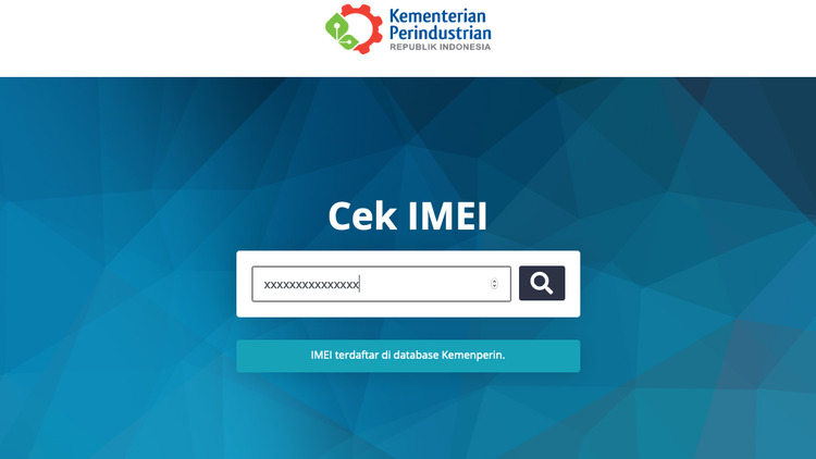 Cara Cek Imei Di Situs Kemenperin