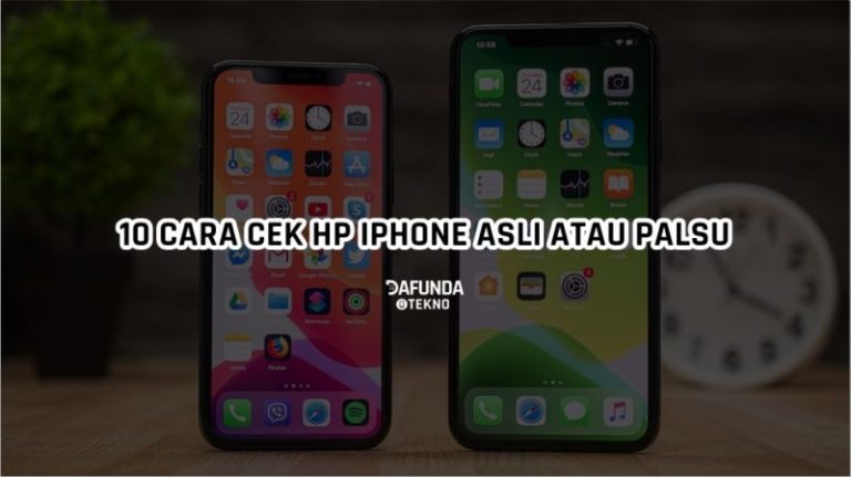 Cara Cek Iphone Asli Atau Palsu
