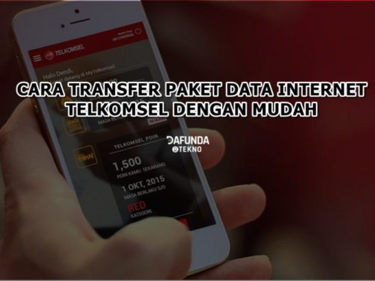 cara transfer paket data sesama telkomsel - Telkomsel Informa