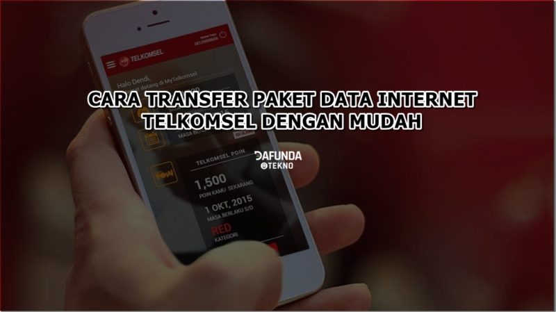 Cara Kirim Paket Data Internet Telkomsel