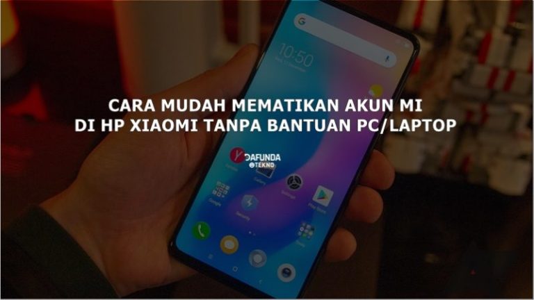 Cara Mematikan Akun Mi di HP Xiaomi Tanpa PC/Laptop 8 Cara Mematikan Akun Mi di HP Xiaomi Tanpa PC/Laptop