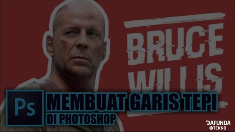 Cara Membuat Garis Tepi Sesuai Gambar Stroke Di Photoshop 7053