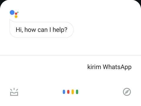 Cara Mengirim Pesan Whatsapp Lewat Google Assistant