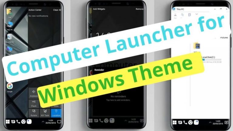 Cara Mengubah Tampilan Android Menjadi Windows 10 1 Cara Mengubah Tampilan Android Menjadi Windows 10