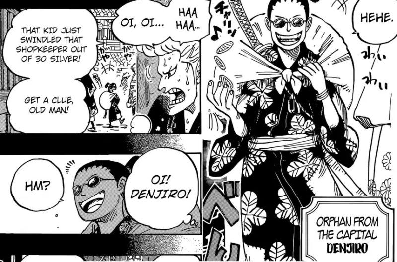 Denjiro Kid - Manga One Piece Chapter 960