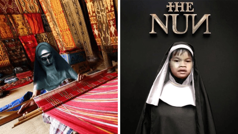Enggak Ada Seremnya, 10 Meme Film The Nun Ini Dijamin Bikin Ngakak! Dafunda Gokil