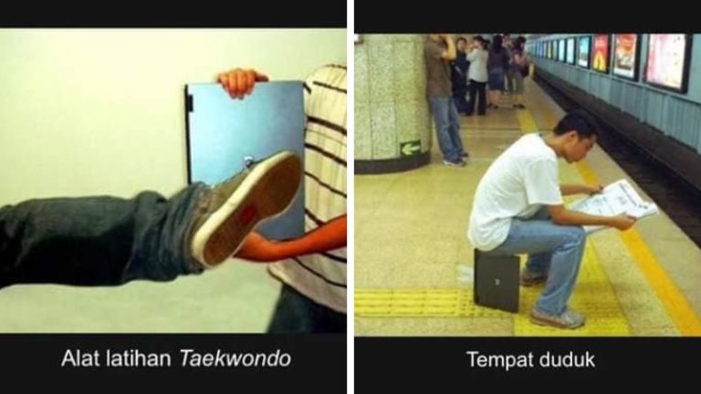 Fungsi Lain Laptop Yang Jarang Diketahui, Malah Bikin Ngakak! Dafunda Gokil