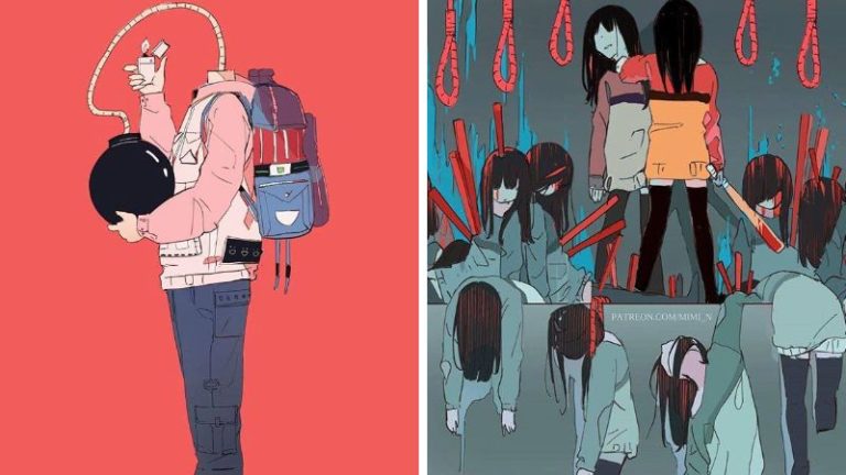 10 Gambar Ilustrasi Anak Broken Home yang Bikin Galau Part 2!