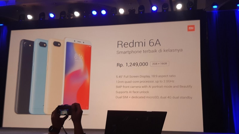 Harga Dan Spesifikasi Xiaomi Redmi 6a Min