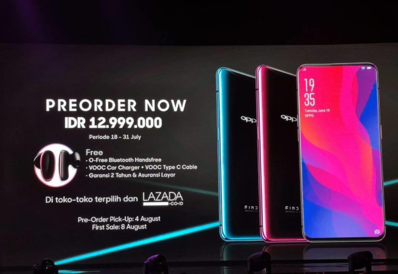 Harga Oppo Find X Di Indonesia