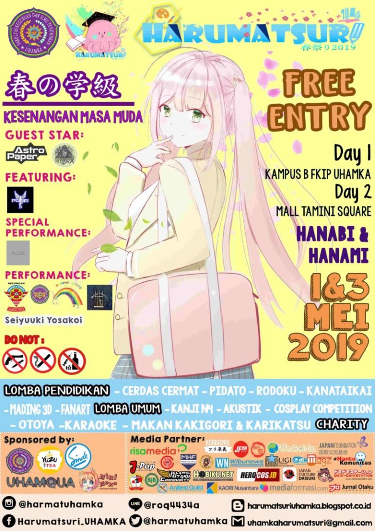 Harumatsuri 14th Bakal Digelar Bulan Mei Mendatang!