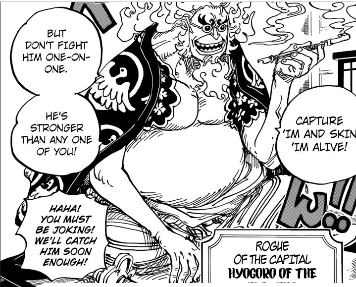 Hyugoro - Manga One Piece Chapter 960