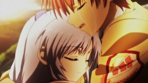 Kanade And Otonashi End Scene