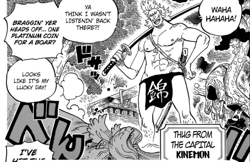 Kinemon - Manga One Piece Chapter 960