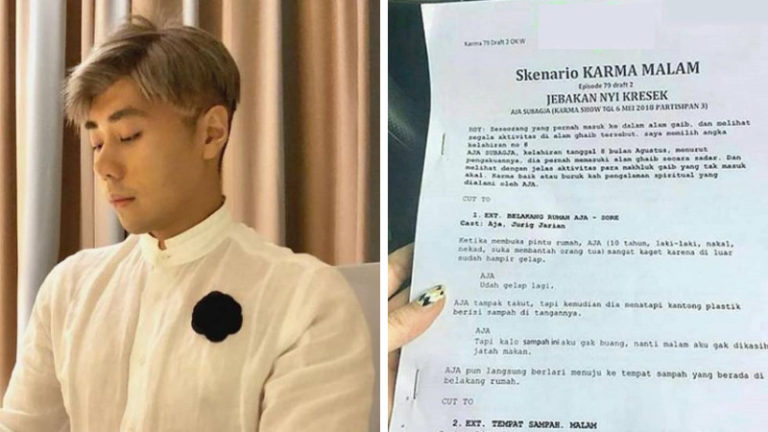 Naskah Karma ANTV Beredar, Acara Roy Kiyoshi Hanya Settingan Belaka?