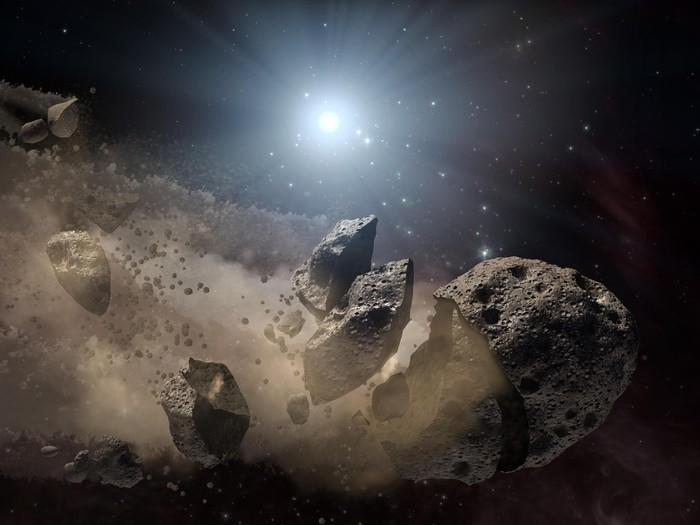Penampakan Asteroid Raksasa Mendekati Bumi