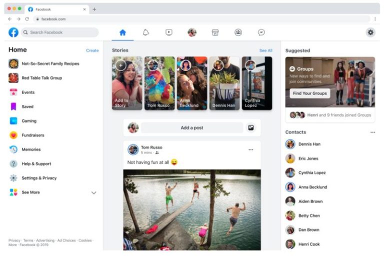 Tampilan Facebook Akan Dirombak Total dan Banyak Fitur Baru yang Menarik Untuk Dicoba!