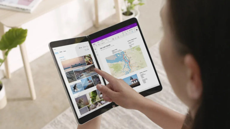 Tampilan Surface Neo
