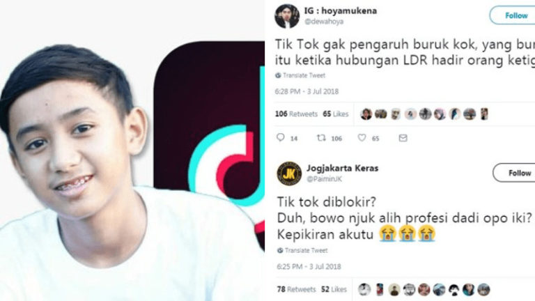 Tik Tok Resmi Diblokir, Inilah 8 Cuitan Lucu Warganet yang Bikin Ngakak!