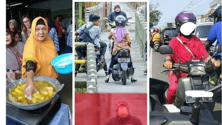 Tom Cruise Kalah, 8 Aksi emak-emak Menantang Bahaya ini Berasa Mission Impossible! 4 Tom Cruise Kalah, 8 Aksi emak-emak Menantang Bahaya ini Berasa Mission Impossible!